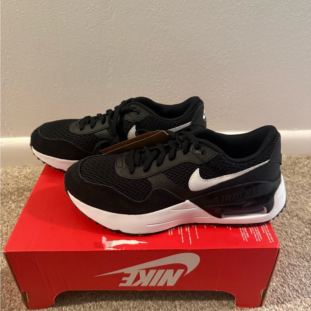 Nike Air Max Sneakers in Black and White
